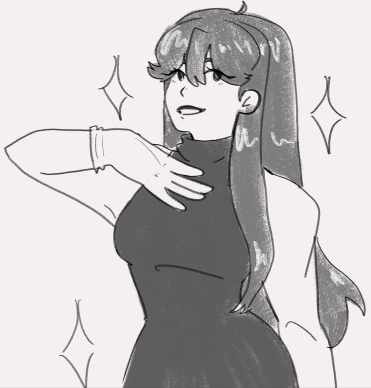 $7 | one body (half), no color, solid background